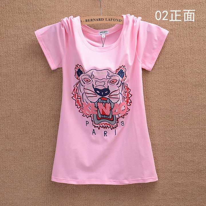 KENZO short round collar T woman S-2XL-004